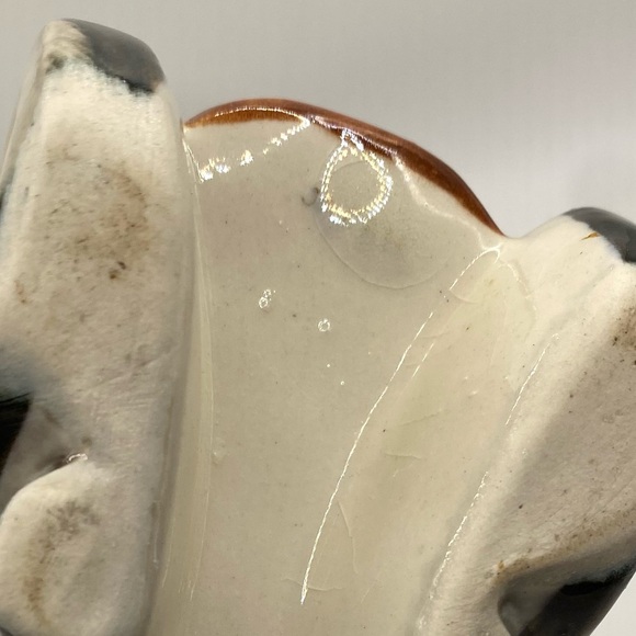 Occupied Japan Donkey with Barrel Indoor Planter, Mid Century Donkey Figurine - Picture 4 of 9